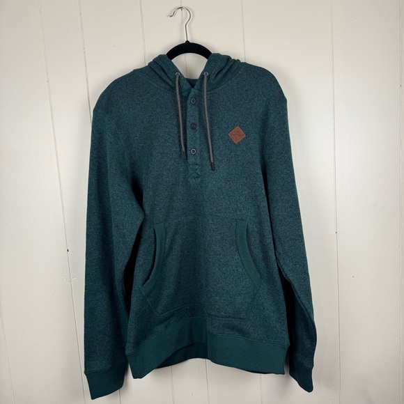 Element Teal Hooded Sweatshirt New With Tags - Picture 4 of 8